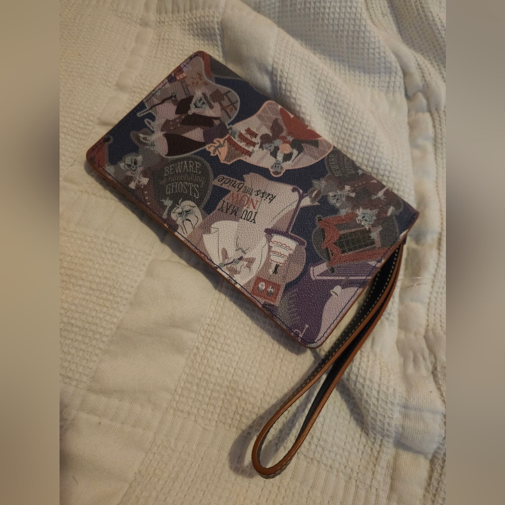 Dooney & Bourke Disney Haunted Mansion Wristlet Bag - Picture 8 of 9
